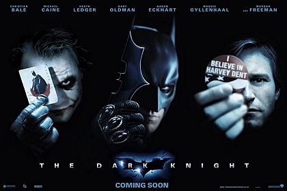 Batman, The Dark Knight... Uno de los tantos Pósters Oficiales